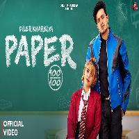 Paper Diler Kharkiya Ft Kumkum Khatri New Haryanvi Song 2026 By Diler Kharkiya Poster